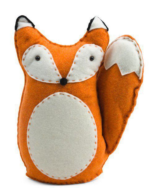 Welcome a fall friend to your home with this fox decor